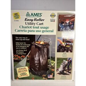 Ames NEW Easy Roller Utility Cart USA Made Vintage Clean‎ And Haul Lawn & Garden